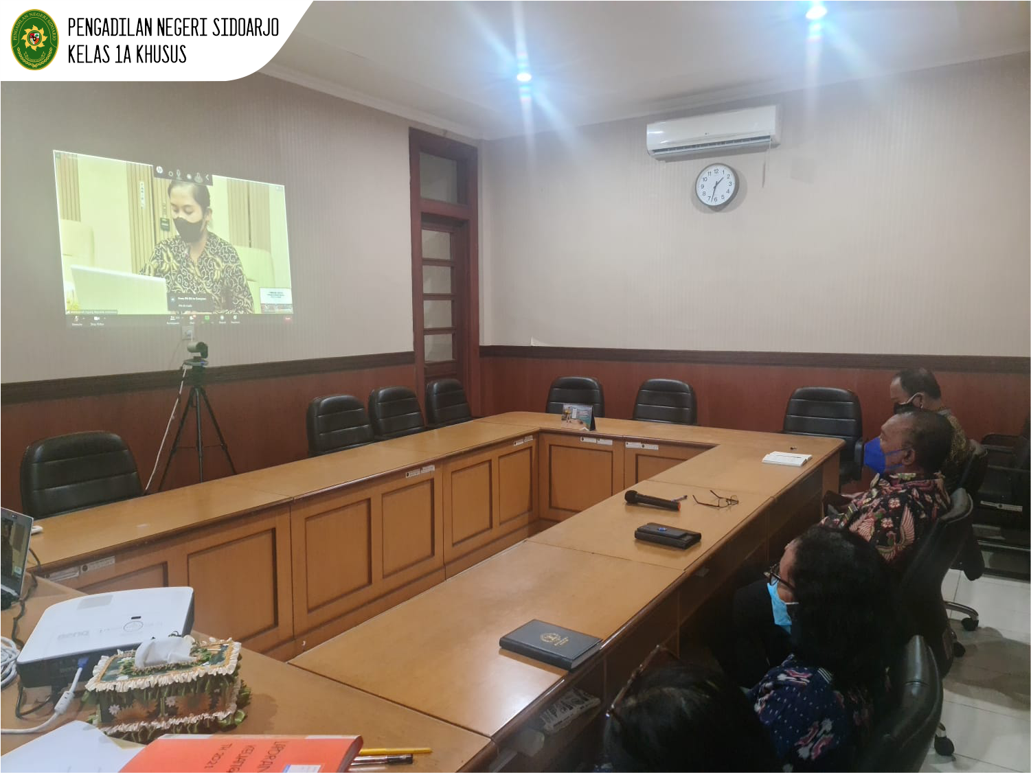 ENTRY MEETING PEMERIKSAAN BPK PADA PENGADILAN NEGERI SIDOARJO